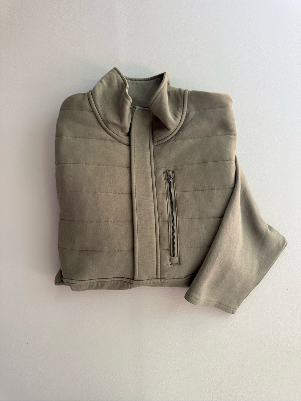 Southern Marsh Men’s XL Dorado Quilted Stretch Pullover Stonewall Olive Green